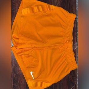 Nike Vibrant Orange Sports Shorts